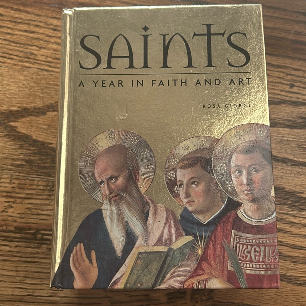 SAINTS a year in faith and art book